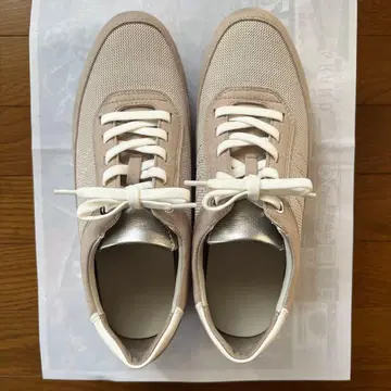 아카이시 151 레이스업 메쉬 베이지 23.5cm