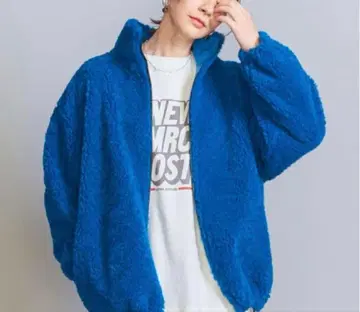 BEAUTY&YOUTH 나일론&보아 블루종 리버서블