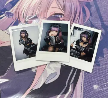 아카츠키 아익 폴라로이드 3장 세트