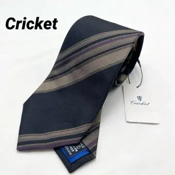 [미사용 새상품 (147)] 크리켓 넥타이 멀티 스트라이프 패턴
