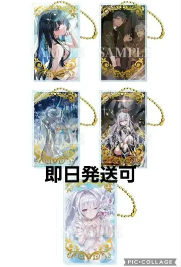 FGO 로손 콜라보 개념 예복 아크릴 키링 컴플리트