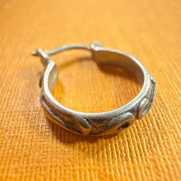 실버 925 귀걸이 당초 무늬