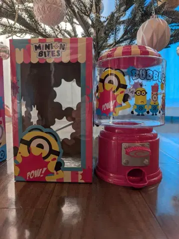 새상품 미니언 껌 머신 껌 없는 저금통