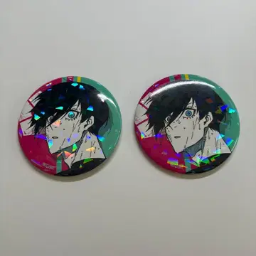 블루 록 이토시 린 마즐 홀로그램 캔뱃지