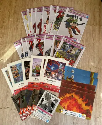 제일복권 드래곤볼 비주얼 보드 클리어 포스터 클리어 파일