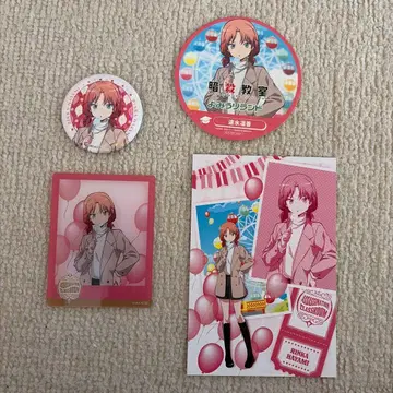 암살교실 요미우리랜드 하야미 린카 캔뱃지 아크릴 카드