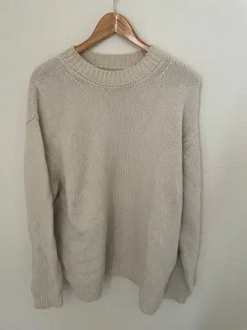 steven alan 베이지 루즈핏 니트