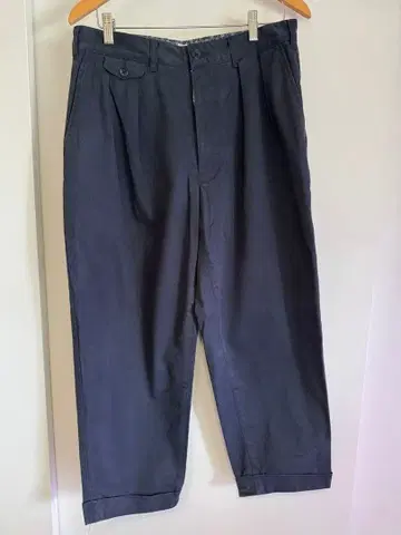 BEAMS JAPAN 2 플리츠 치노