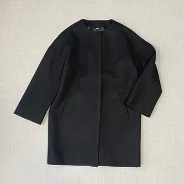 무인양품 노카라 칠부 소매 코트