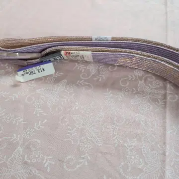 미사용 새상품 등나무색 골드 컬러 허리띠