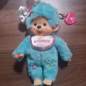 OTONALAB x 몽치치 봉제 인형 스카이블루 약 20cm