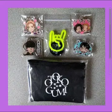 Rockon Social Club 남자투호조 에코백 아크릴 키링