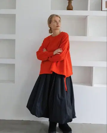 가격 인하했습니다! Cen. 2WAY 밑단 리본 맨투맨