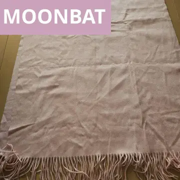 고급 MOONBAT 캐시미어 100% 무지 대형 스톨 핑크