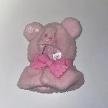 디즈니 스토어 시크릿 판초 핑크