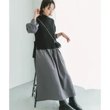 니트 베스트 도킹 원피스 ( URBAN RESEARCH )