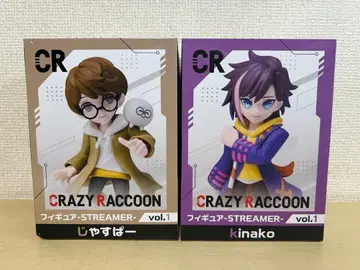 CrazyRaccoon 피규어 2종 kinako 자스퍼 미개봉