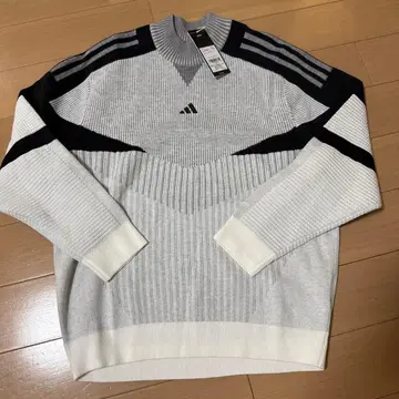 택 포함 새상품 아카이브 그래픽 모크넥 긴팔 스웨터