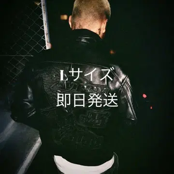 AVIREX VALLAD BLACK leather jacket