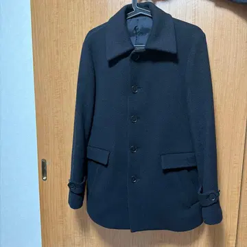 JOSEPH HOMME 블랙 피 코트 46 클리닝 완료