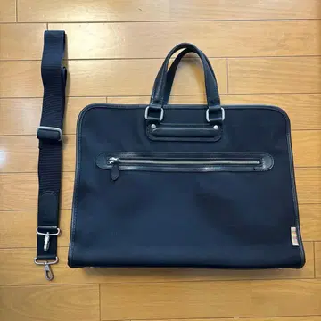 폴스미스 캔버스 비즈니스 백 네이비