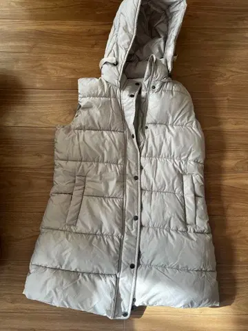 WEATHERPROOF 후드 부착 다운 베스트 M 사이즈