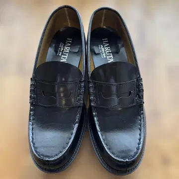 HARUTA 로퍼 26.5cm 블랙 일본제 새상품급