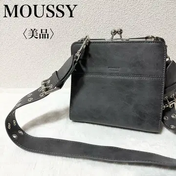 [ 새상품급 ] MOUSSY 마우지 숄더백 / 아이렛 스트랩