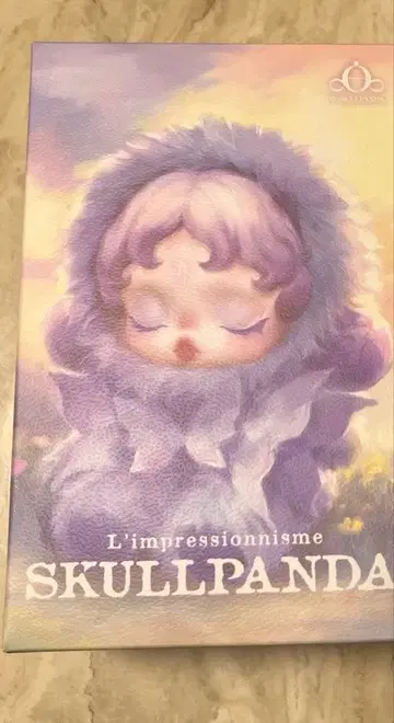 미개봉 새상품 상자 SKULLPANDA L'impressionnisme