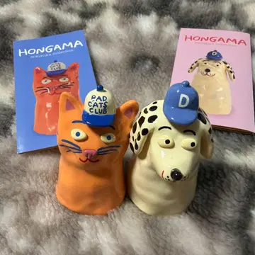 새상품 켄 엘리펀트 HONGAMA 미니어처 가챠 개고양이 세트