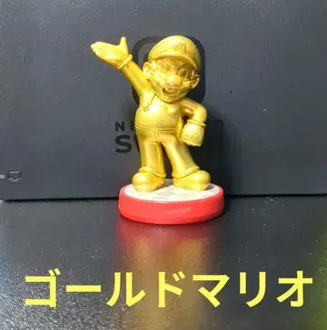 골드 마리오 amiibo 피규어 한정품