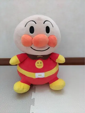 세가토이즈 새상품급 호빵맨 봉제 인형 모찌후와 어린이