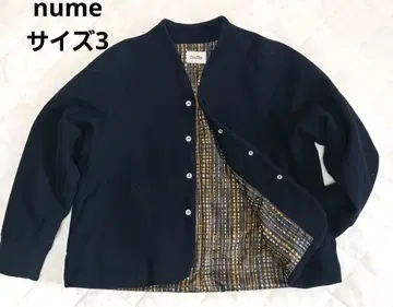 nume 울 코트 사이즈 3 일본제