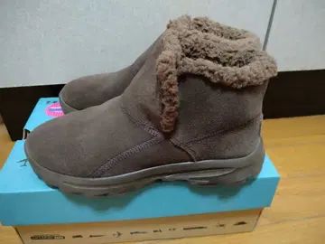 Skechers 브라운 보아 숏부츠 23.5