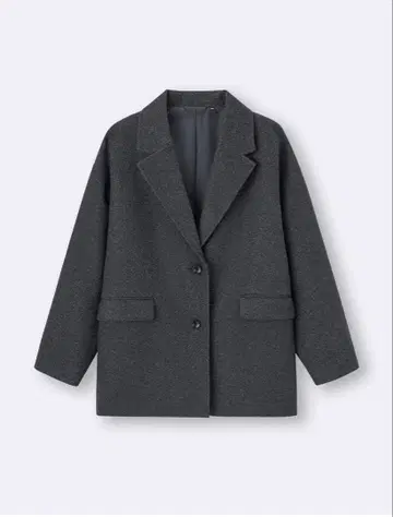 GU 코지 멜톤 하프 코트 L 사이즈