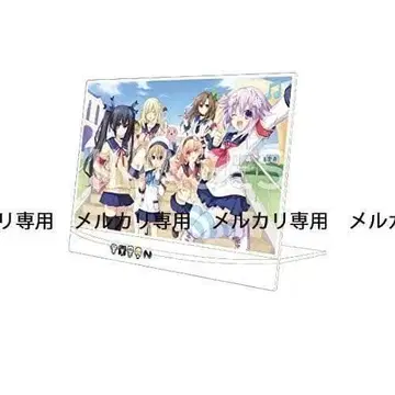 초차원게임 넵튠 아크릴 빅 멀티 스탠드 네이비 컴파일하트 축제