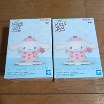미개봉 새상품 시나모롤 Fluffy Puffy Mini 2개 세트