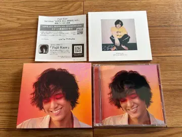후지이 카제 LOVE ALL SERVE ALL CD 초회반 초회 한정판