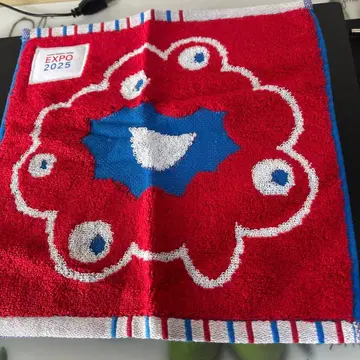 EXPO 2025 꽃 모티브 타월