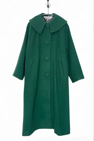 CHILD WOMAN 그린 롱 코트