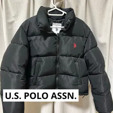 U.S. POLO ASSN. 블랙 다운 자켓