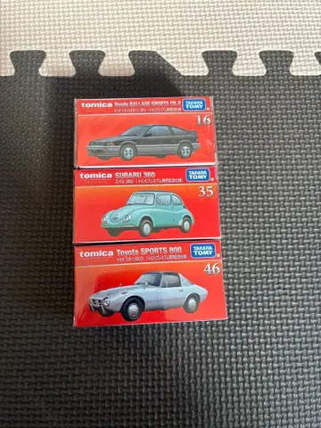 미사용 새상품 토미카 프리미엄 발매 기념 사양 초회 특별 사양 3대 세트