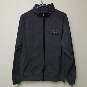 남성용 니트 블루종 니트 점퍼