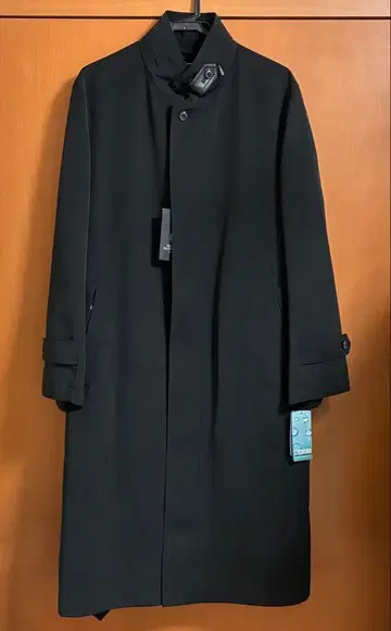 미사용 SERGIO BALESTRINO ITALY 스탠드 카라 코트