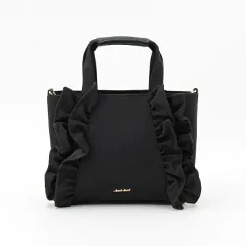 미슈마슈 프릴 숄더백 블랙