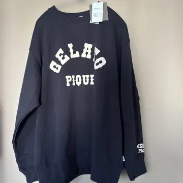 젤라또피케옴 속기모 칼리지 로고 풀오버
