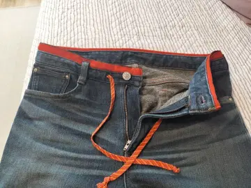 EDWIN 슬림핏 데님 팬츠 다크 블루