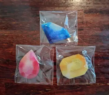 펠리시모 칠보 세공 브로치 3색 세트