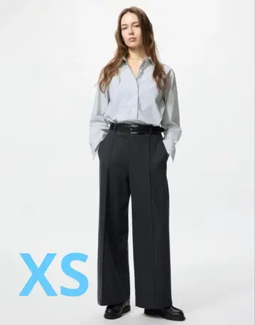 새상품 UNIQLO 유니클로 브러쉬드 저지 와이드 팬츠