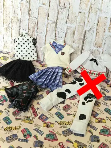 리카짱 옷 갈아입기 의류 세트